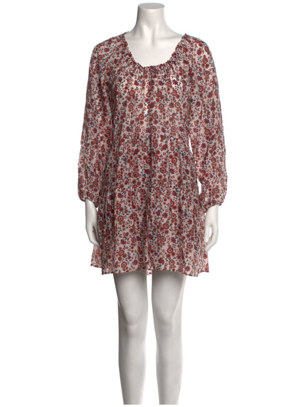 Xirena Floral Print Mini Dress